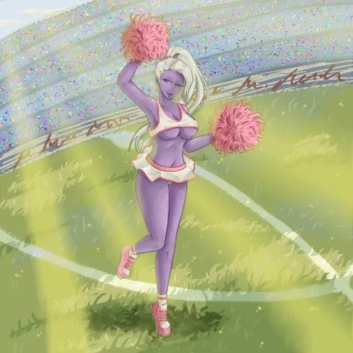 Thumbnail Cheerleader Elf's Playful Game Day Antics by Yipsher0306 and Ok_Camel8871 - ElfHentai Exploration