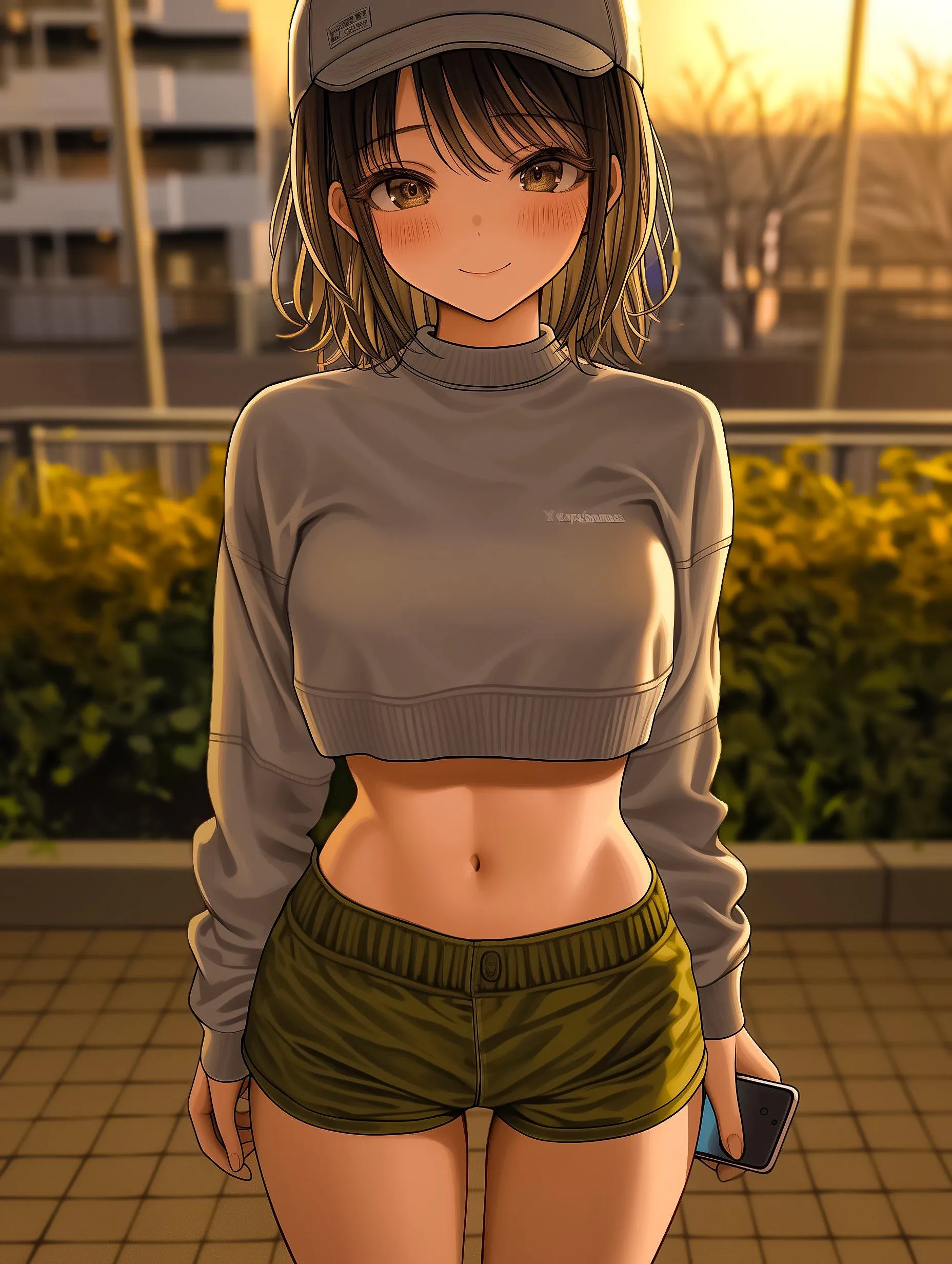 Cropped Sweater  by CheetahSperm18