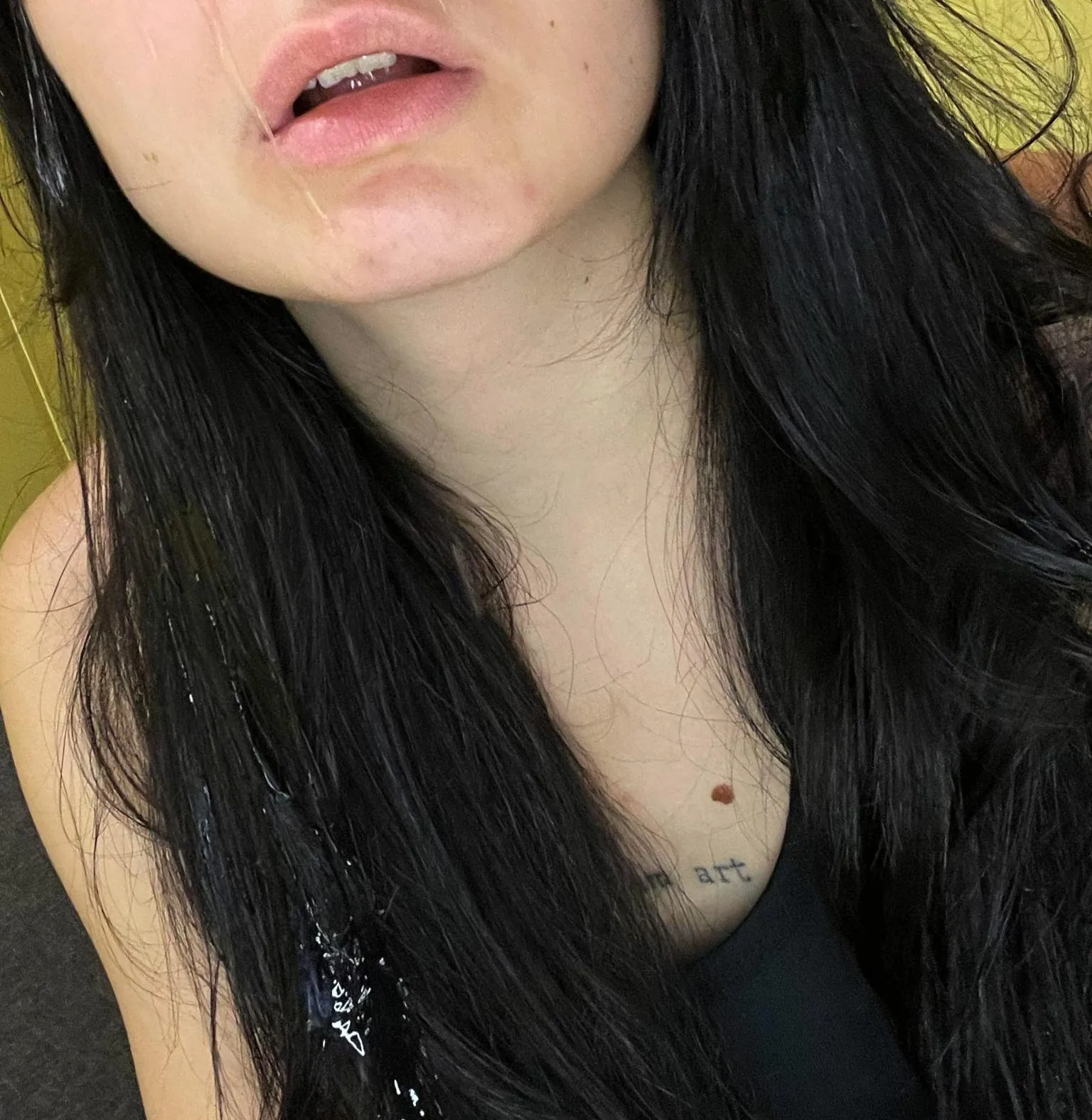 God my face and hair are all wet with cum its making my pussy really wet by _star_sky