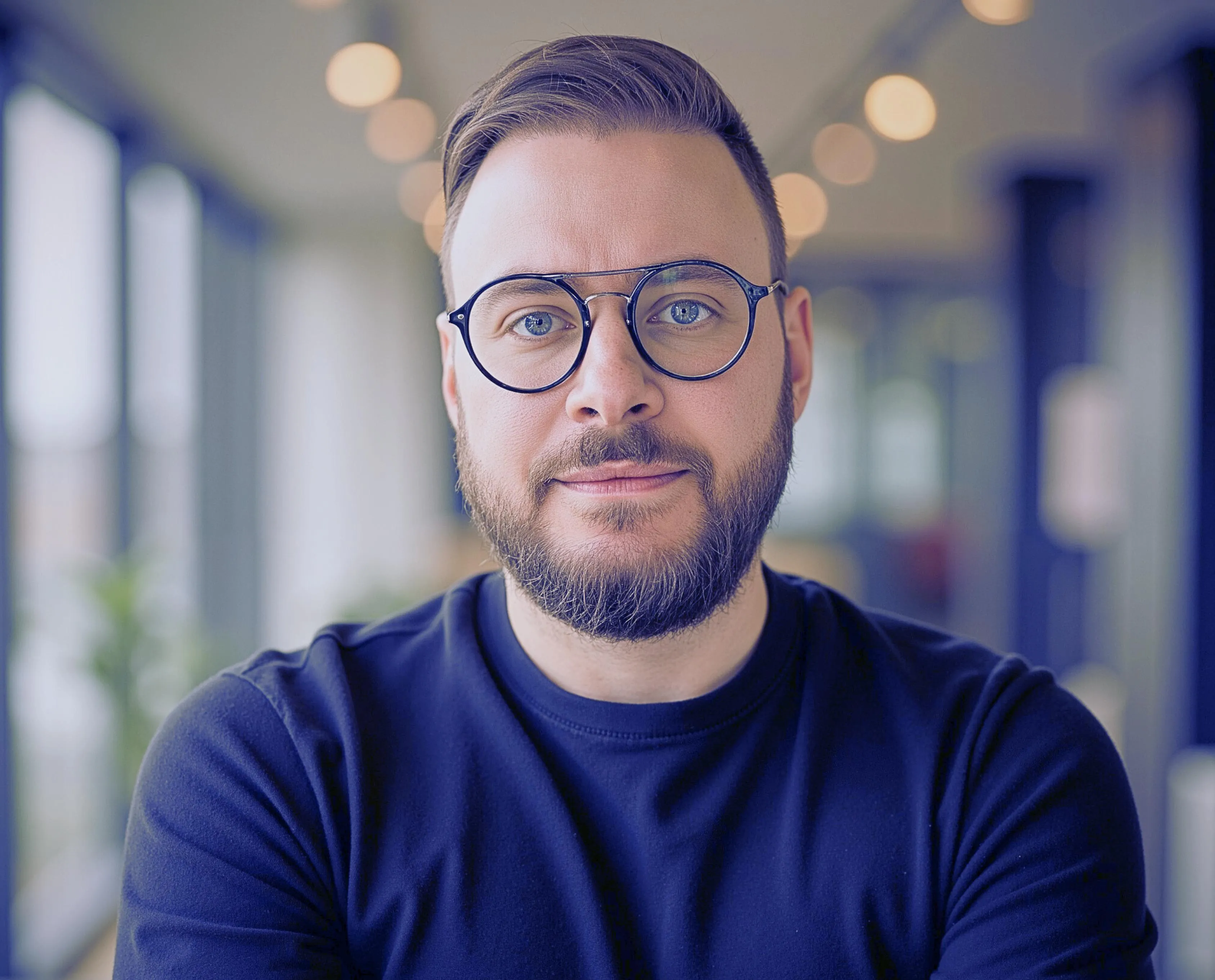 Channeling Steve Jobs in my new work headshot  by Profitopia