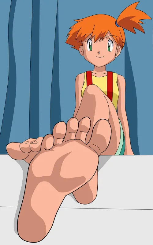 Thumbnail Misty's Sweet Soles: Exploring the Foot Fetish in Komissionz Pokemon by nsonTed | rule34feet Category