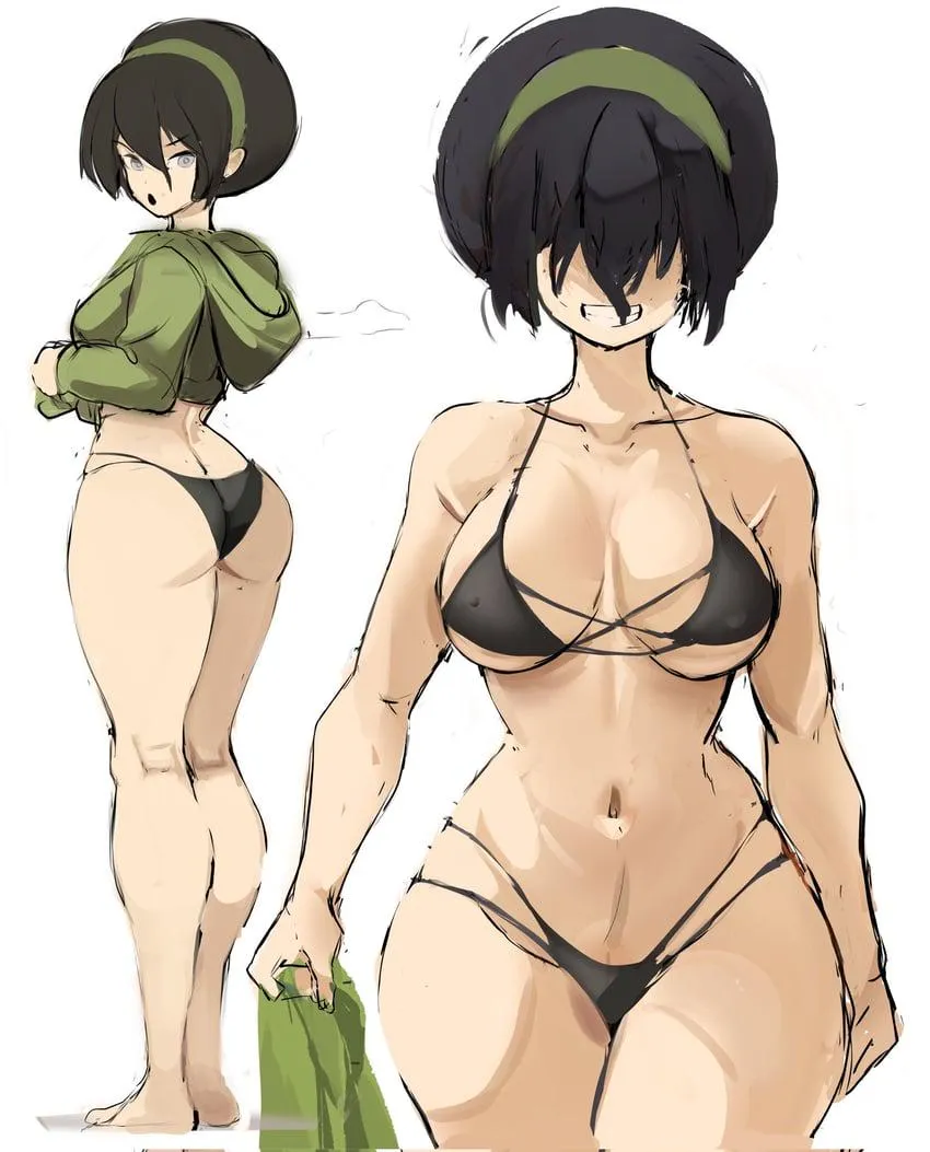 Toph looking sexy Rakeemspoon Avatar The Last Airbender by This-Gift-3075