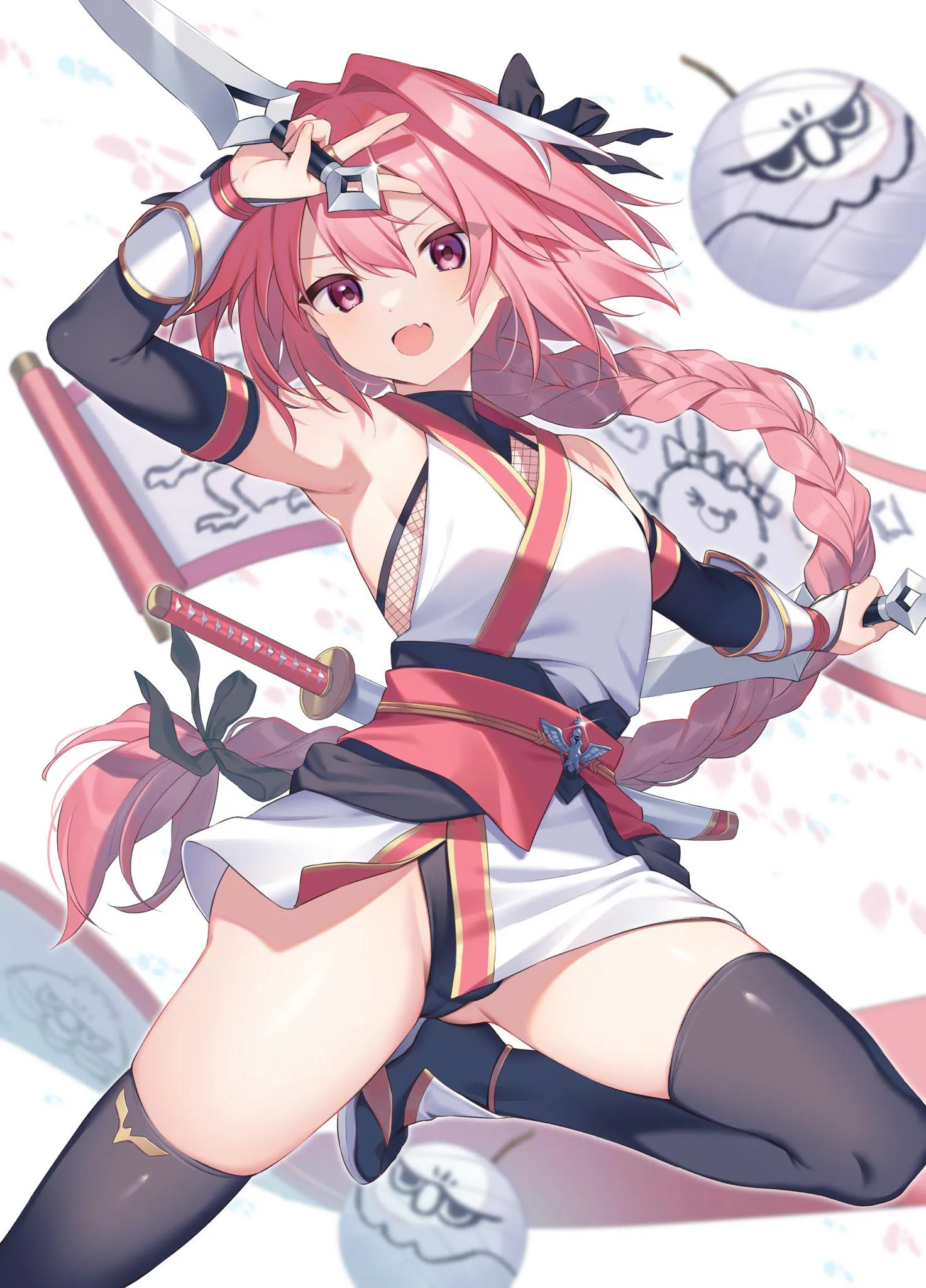 Ninja Astolfo by pedoro_pedoro