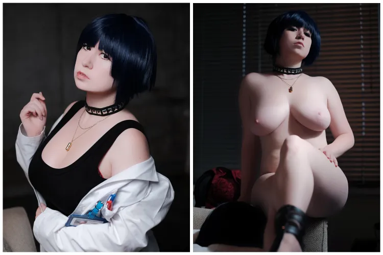 Thumbnail Sexy Tae Takemi from Persona 5 Cosplay by Usatame for Cosplayonoff Enthusiasts!