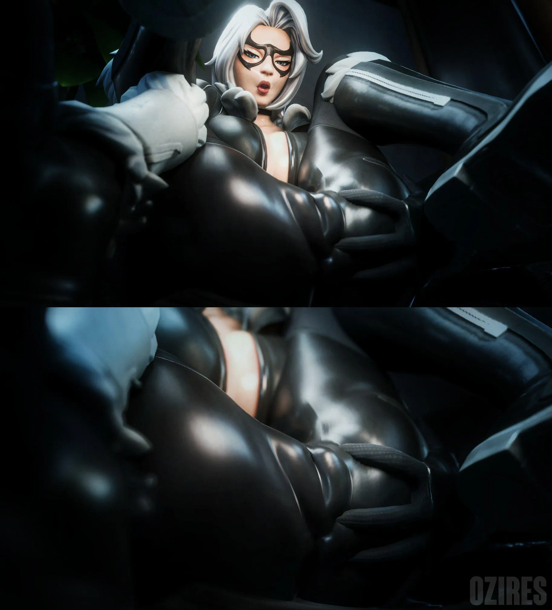 Black Cat ozires Marvel by Kuro-Oji