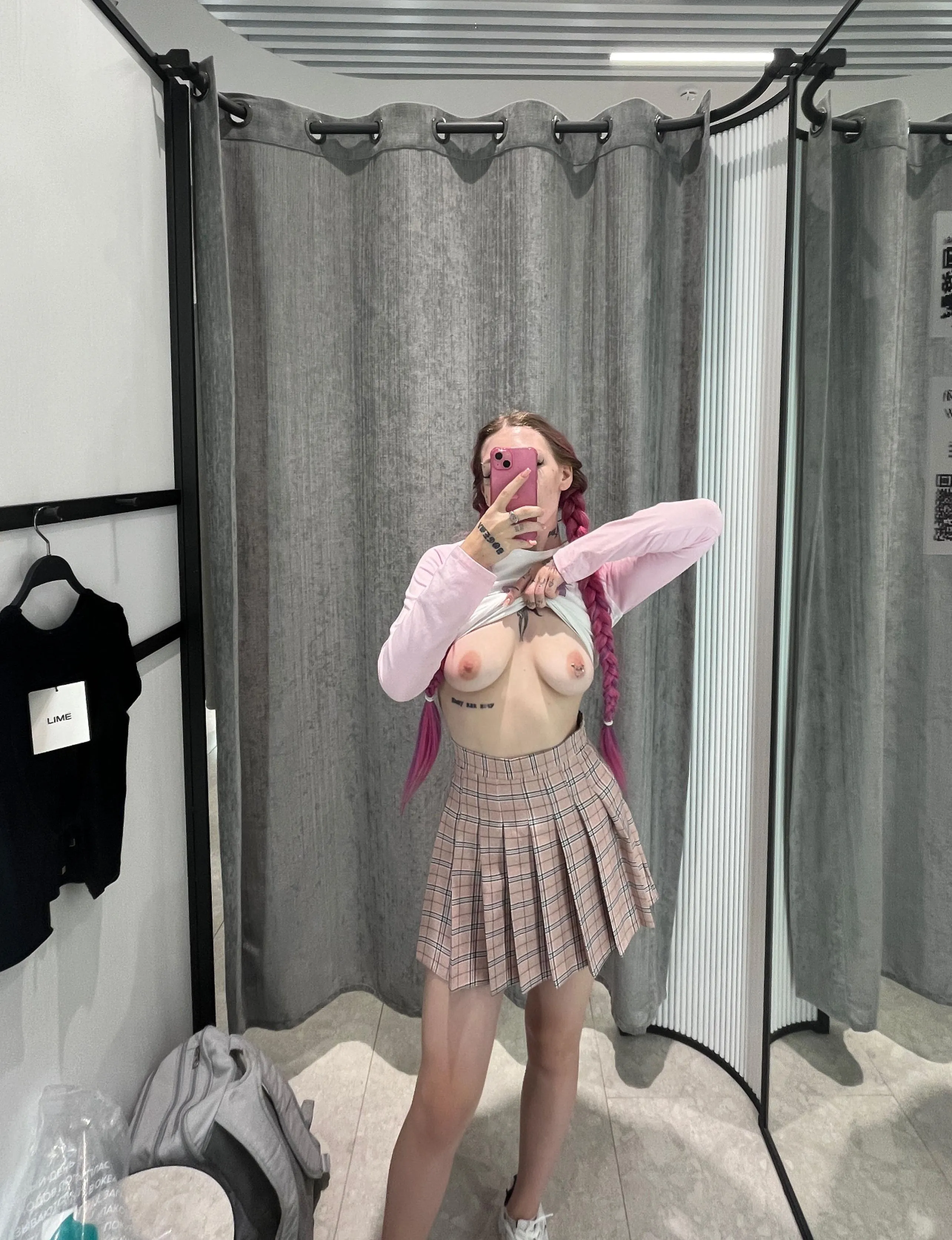 Want to suck my breasts right in the fitting room by Wonderfullbabyy