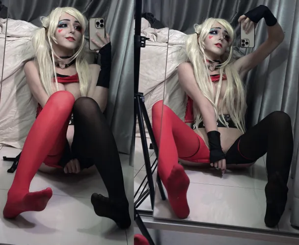 Thumbnail Cosplay Time as Harley Quinn: Embracing the Character by MargoKuzina | Legs Category