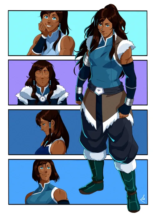 Thumbnail Exploring the Evolution of Korra by Mastrocecchi: An Insightful Read by TheTMoneyMan | FitDrawnGirls Category