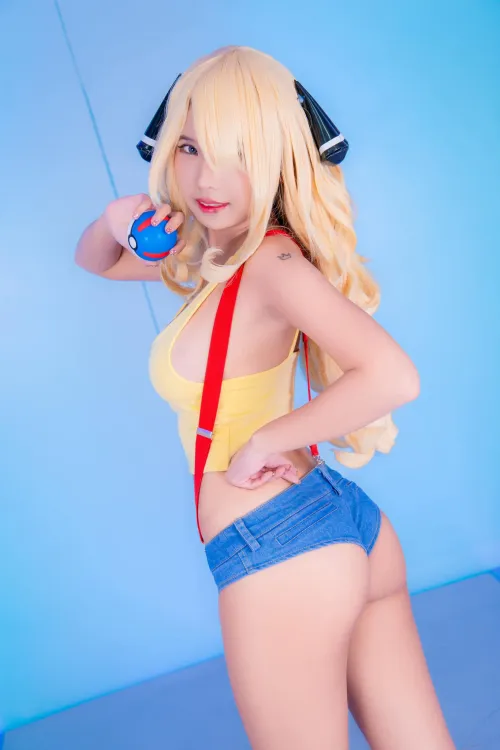 Thumbnail Misty x Cynthia Pokemon Cosplay by Minichu: A Stunning Collaboration by Kimber-Iris in the Cosplay Butts Category