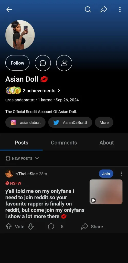 Thumbnail Asian Doll Stirs Up Reddit with New Account and Culinary Skills