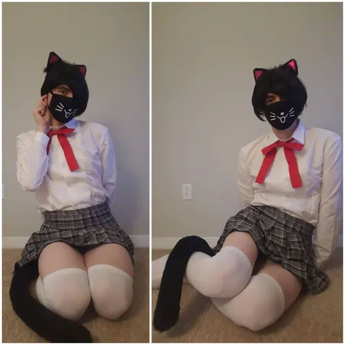 Thumbnail Neko School Girl: A Captivating Tale by Author Vizu_25911 in the femboy Category