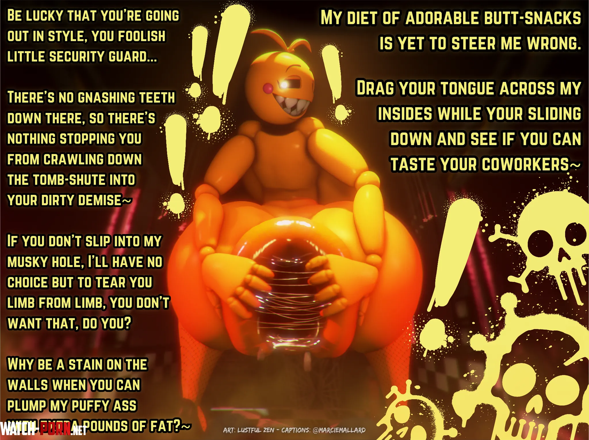 image Stuffed in the suit POV Furry Noncon Anal Vore Anal Gape Permavore Credits in Caption Artist Lustful Zen by MarcieMallard