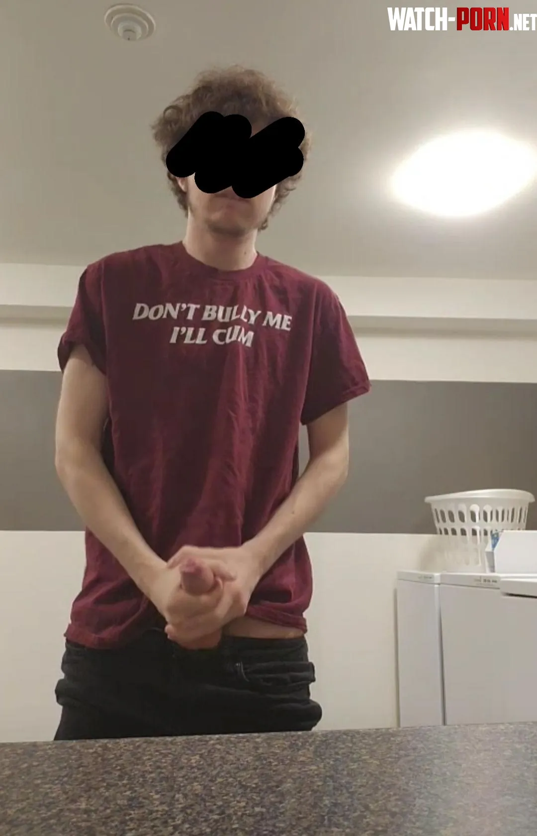 Degrade this dumbass Bully him and call him horrible names beyond his fucking imagination i mean the tshirt doesnt lie by RyderChase