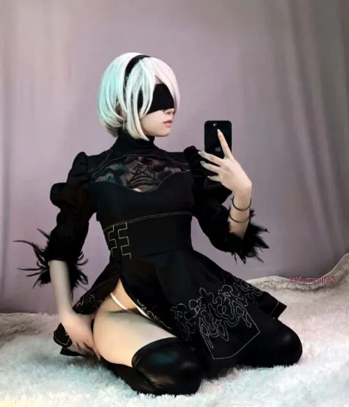 Thumbnail Sultry 2B Cosplay by Stella from Nier: Automata - NSFW Costumes Collection