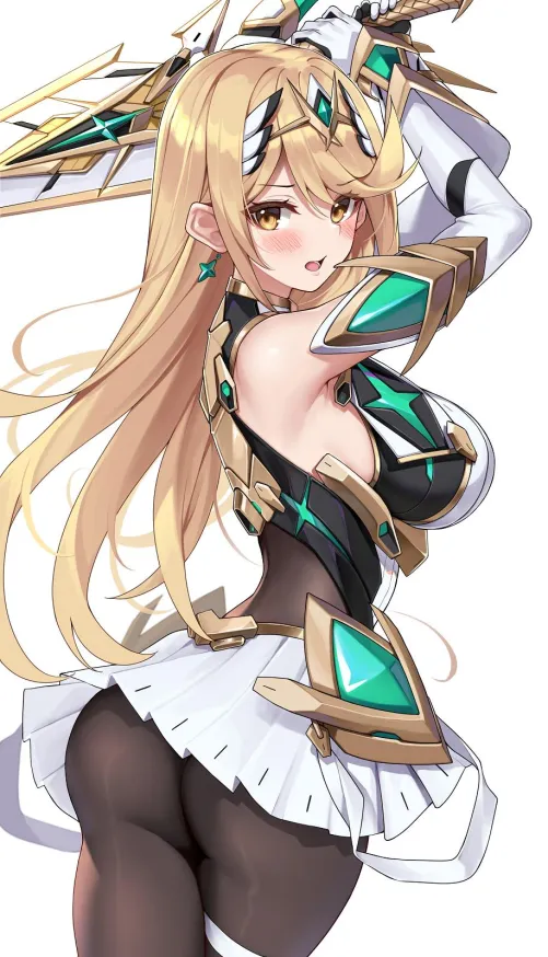 Thumbnail Mythra Xenoblade II by CheetahSperm18