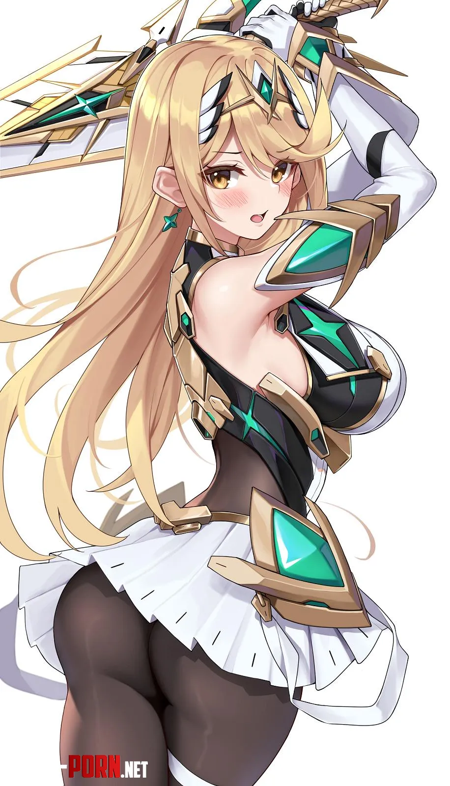 Mythra Xenoblade II by CheetahSperm18