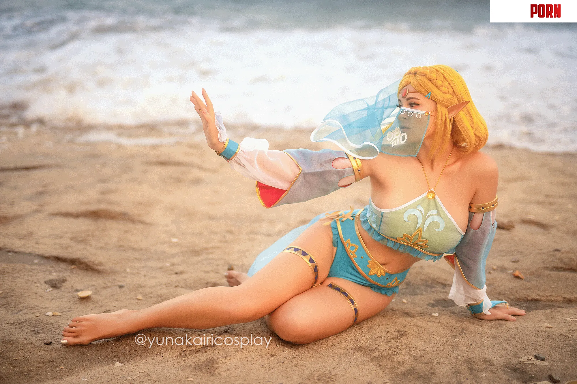 Zelda from The Legend of Zelda by Yuna Kairi by AlexeyShtein