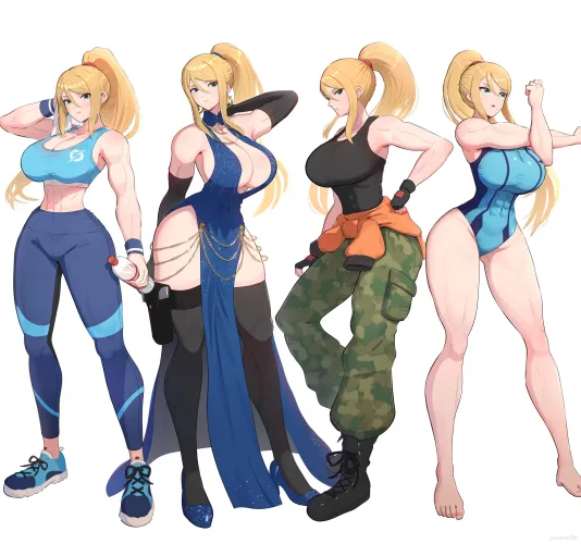 Thumbnail Exploring Samus Outfits in Gonzarez Metroid - A BigAnimeTiddies Adventure by Throwawheylmao