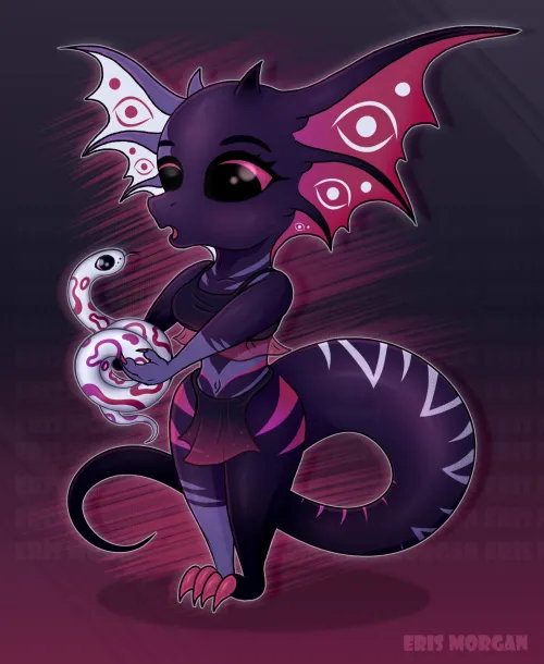 Thumbnail Snake Kobold Chibi Art by Eris_Morgan - Furry Category