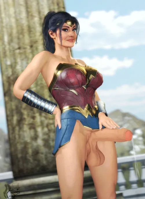 Thumbnail Futanari Wonder Woman Ratatoskr by RatatoskrSFM: A Riveting SourcePornMaker Creation