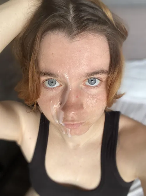 Thumbnail I didn't Expect So Much Cum on My Face - Angelfrom_Sky's Intimate Experience | Cum Fetish Category