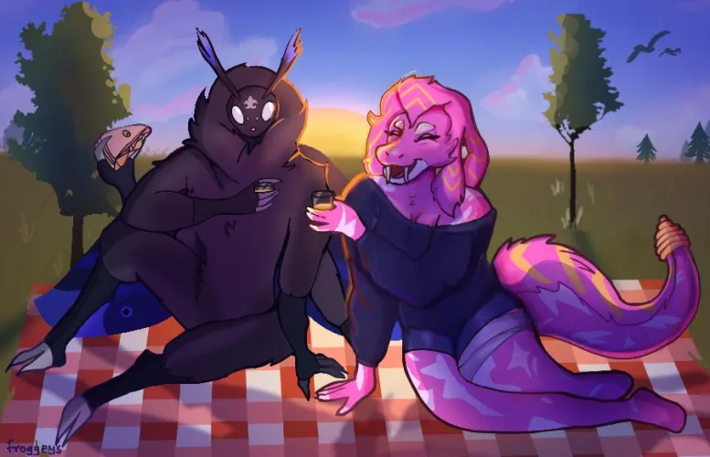 Thumbnail Me and My Gf 3 by Deaonthemoff: A Heartwarming Furry Tale