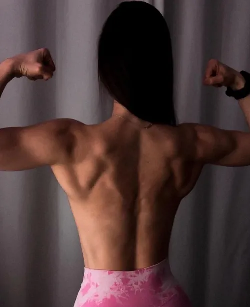 Thumbnail Transform Your Back with Lina's Sexy Fitness Tips for a Stronger Physique | NSFW_Hardbodies Category