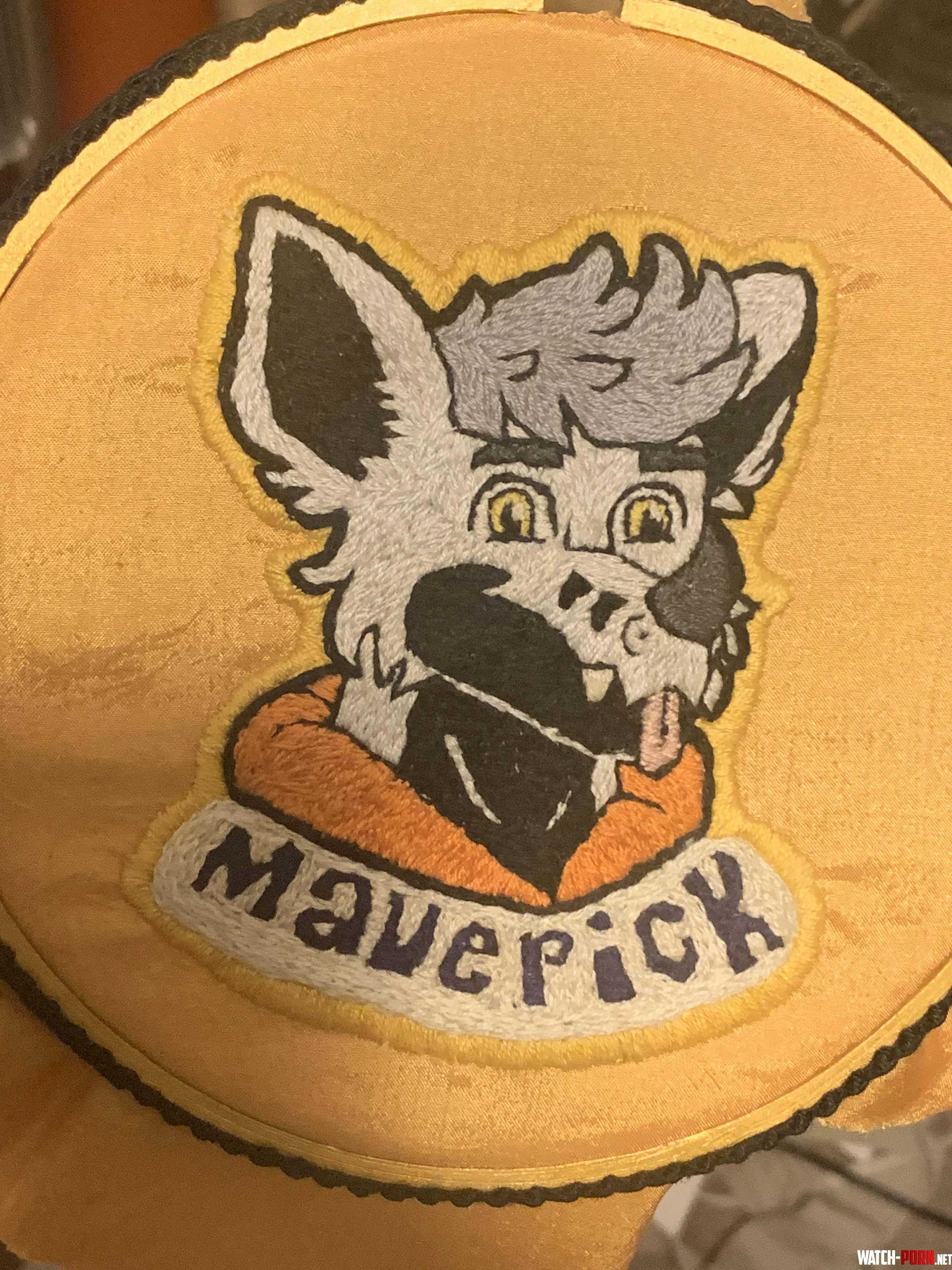 Embroidery Fanart  by KyrieTheFlyingFox