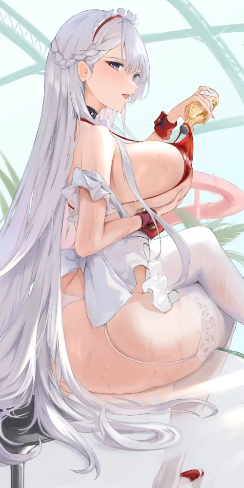 Thumbnail Belfast Azur Lane: Unveiling Elegance in Ecchi Form | Kalecik