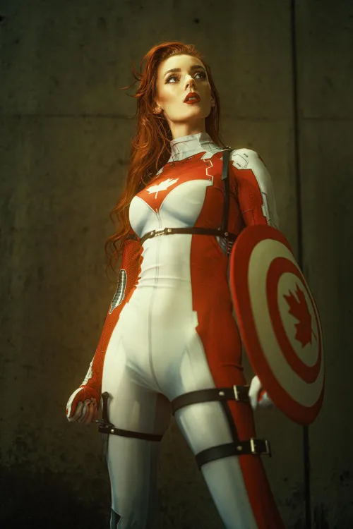 Thumbnail Captain Canada by ClarusPolaris: Embracing Cosplaygirls Creativity