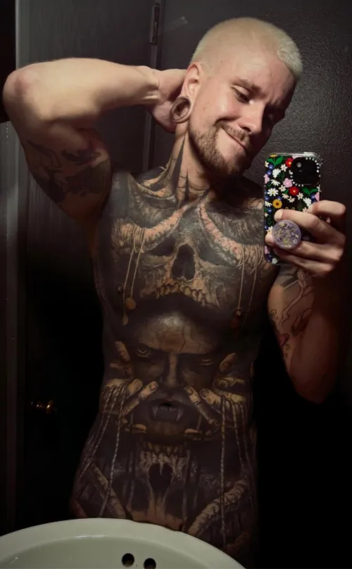 Thumbnail Showing Off My Ink: Final Touches on My Bodysuit Progress by rabid32 | hotguyswithtattoos