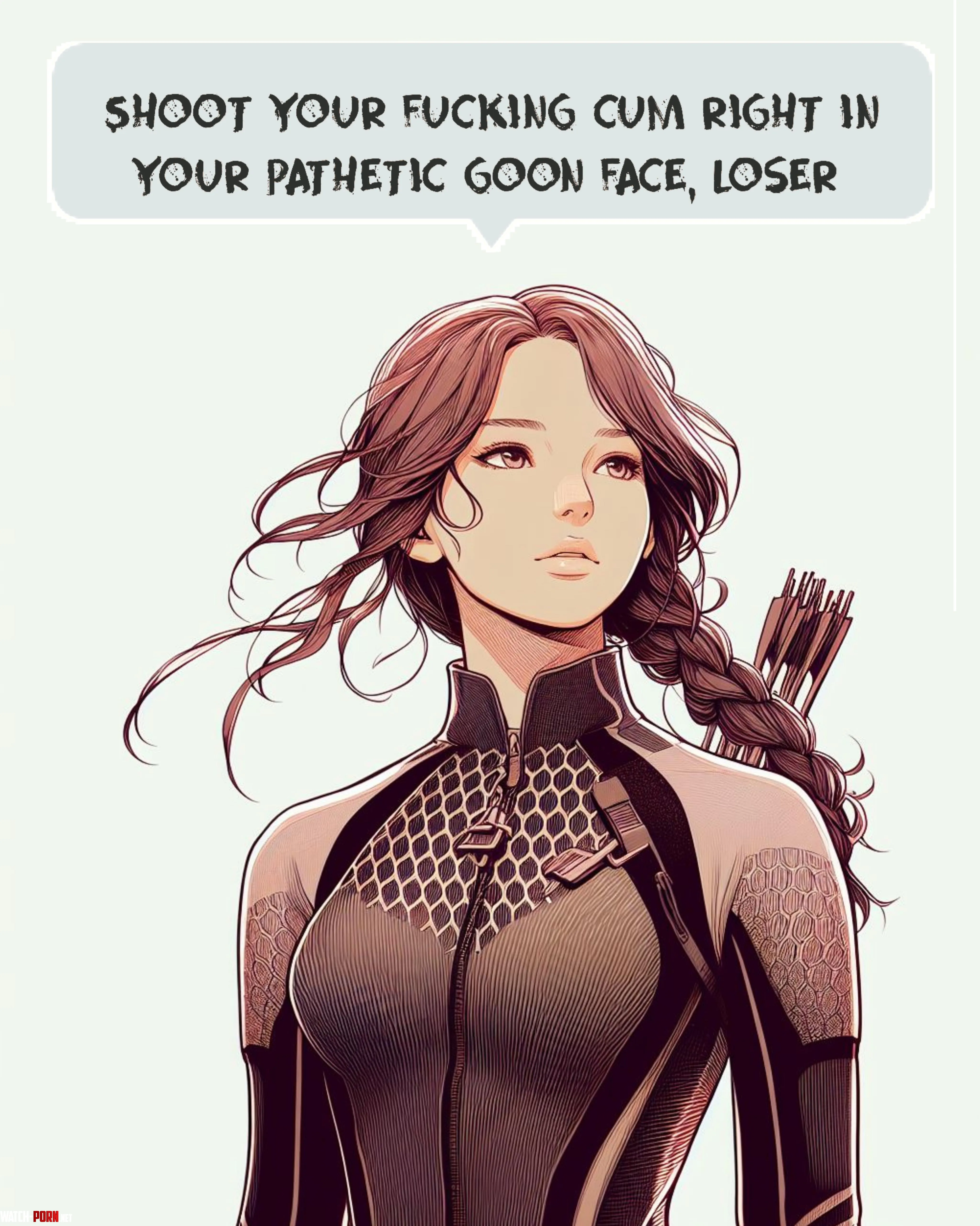 Katniss Everdeen  by Punch-My-Balls