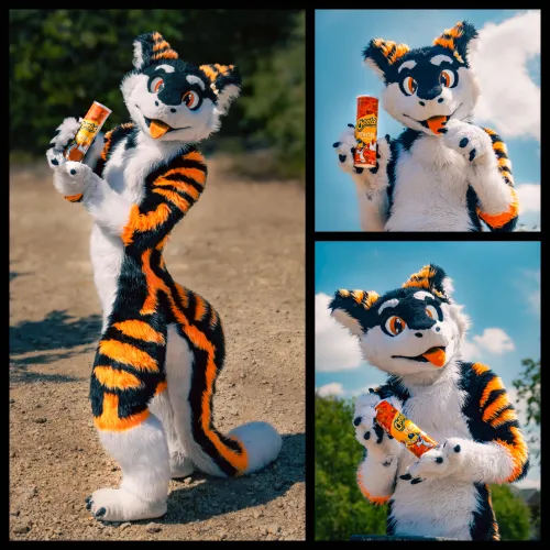 Thumbnail Become the Cheetos Mascot in This Fun FursuitFriday Adventure by SilySox