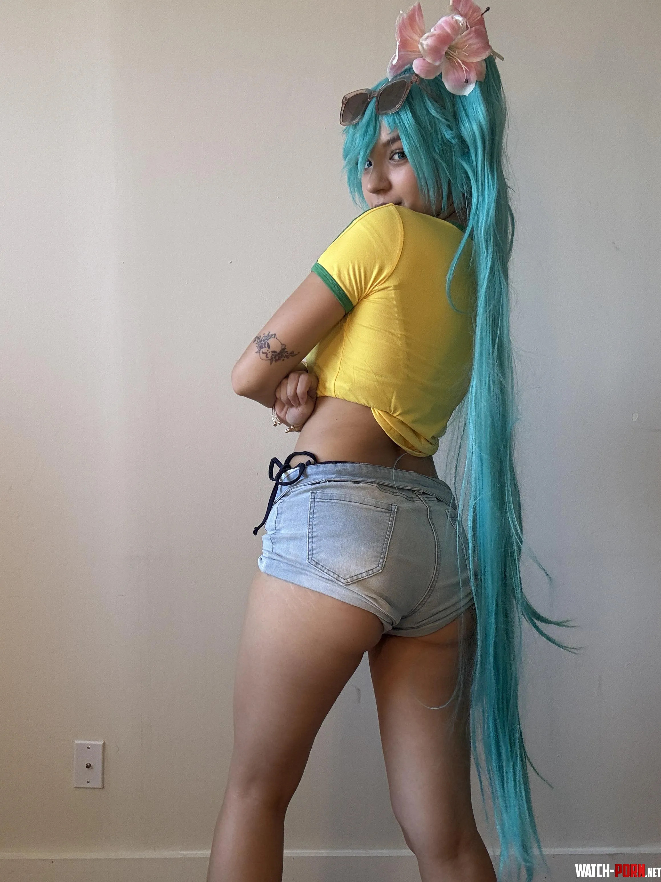 My Brazilian Miku Cosplay PearllhimePlayful by PearllhimePlayful