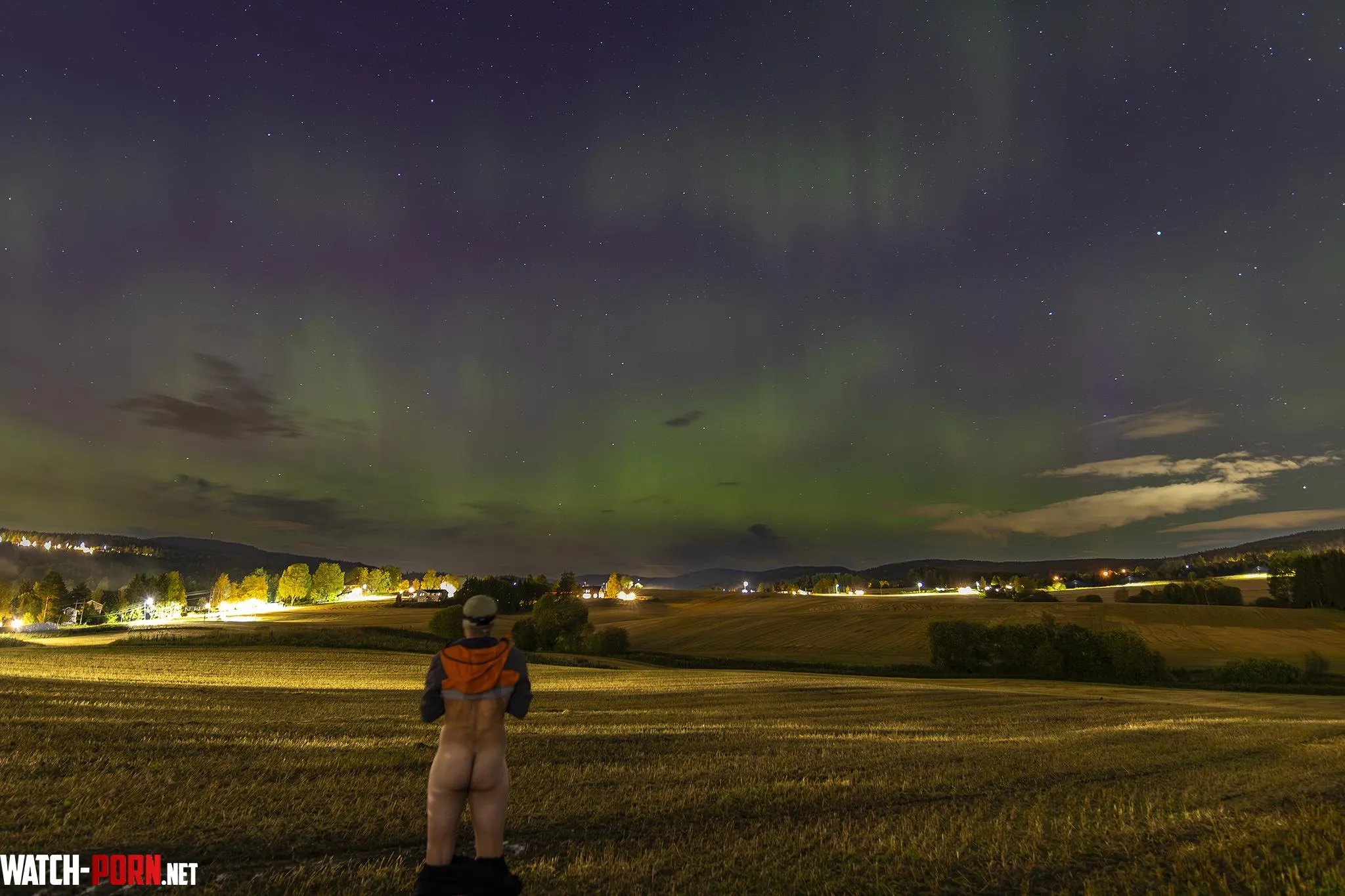 Me and the northern lights by Johanjens