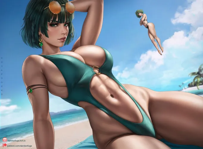 Thumbnail Fubuki Dandonfuga OnePunch Man Rule34 by EroMestre - Explicit Fan Art Collection