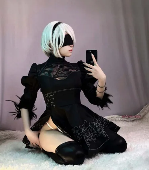 Thumbnail Stella Nier Automata 2B Cosplay: An Impressive Rule34 by SthormyStar