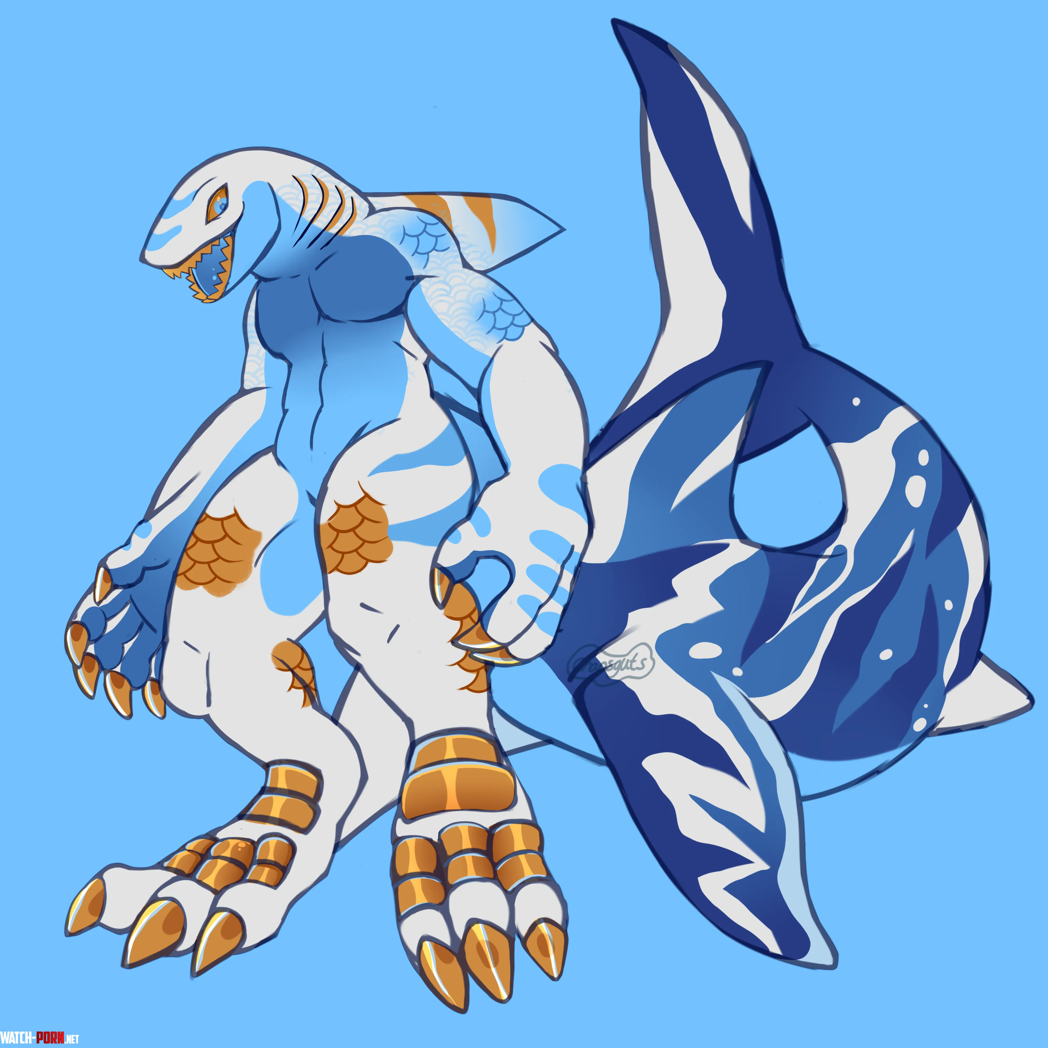 Shark design for sale Design made by chaosguts by Chaosguts