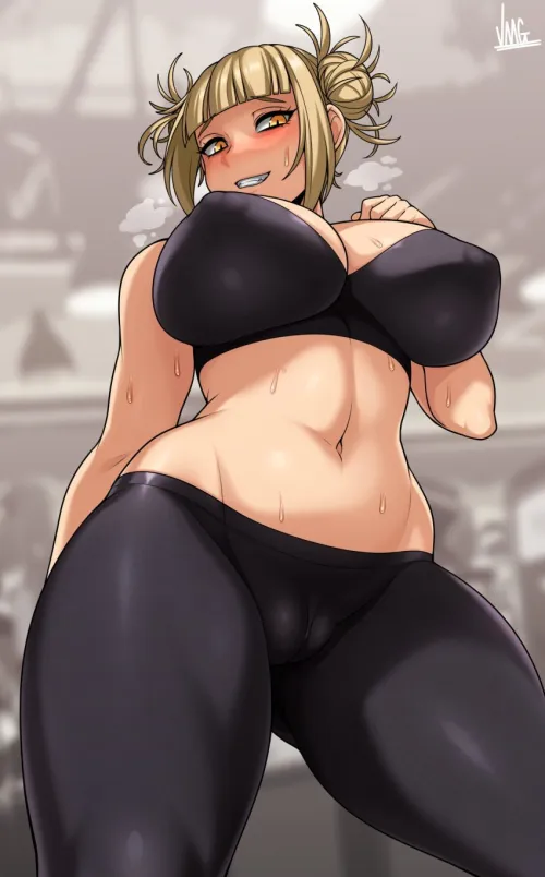 Thumbnail Toga Flaunting Her Curves in BokuNoEroAcademia by JMG