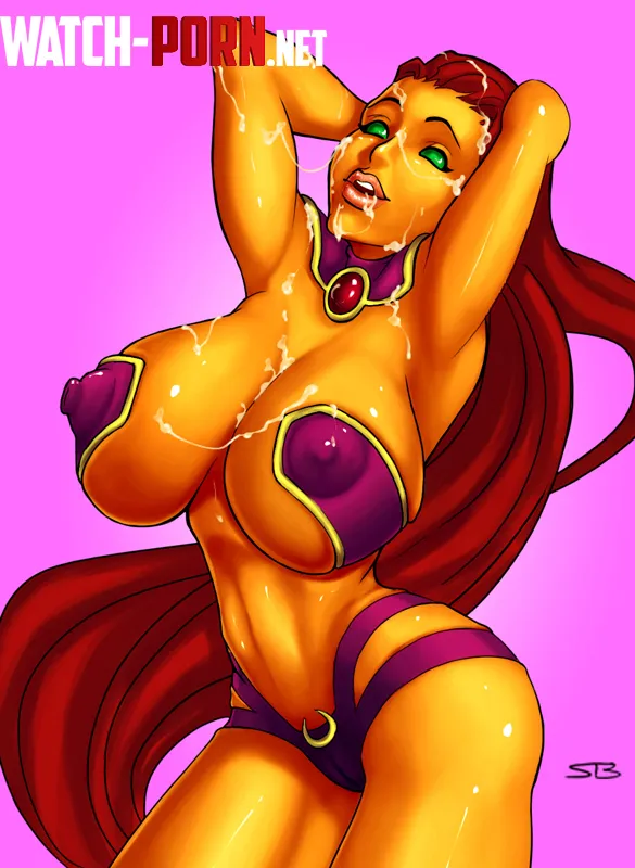 Starfire in bliss SketchyBehaviour by SiarX