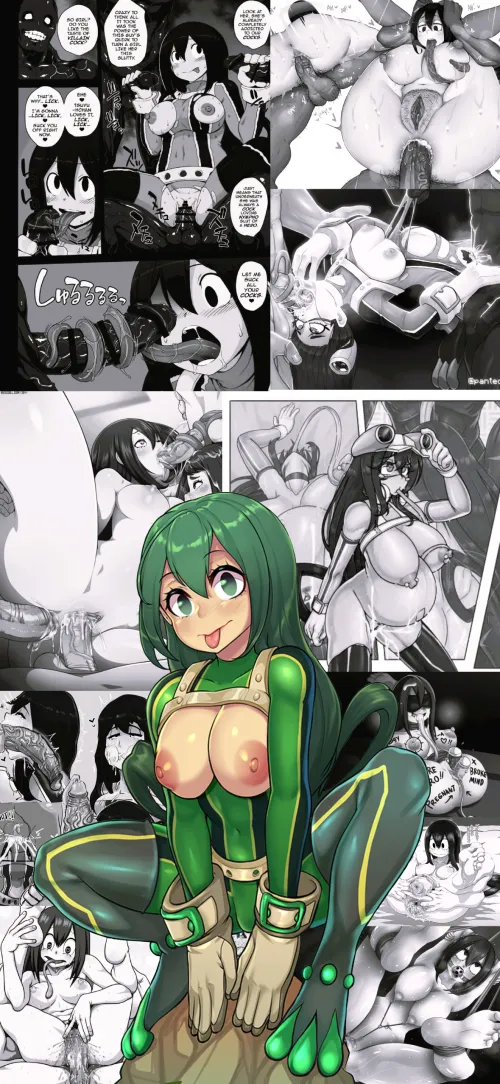 Thumbnail Tsuyu Asui Hentai Wallpaper Redjet00 - Explore BokuNoEroAcademia Fan Art