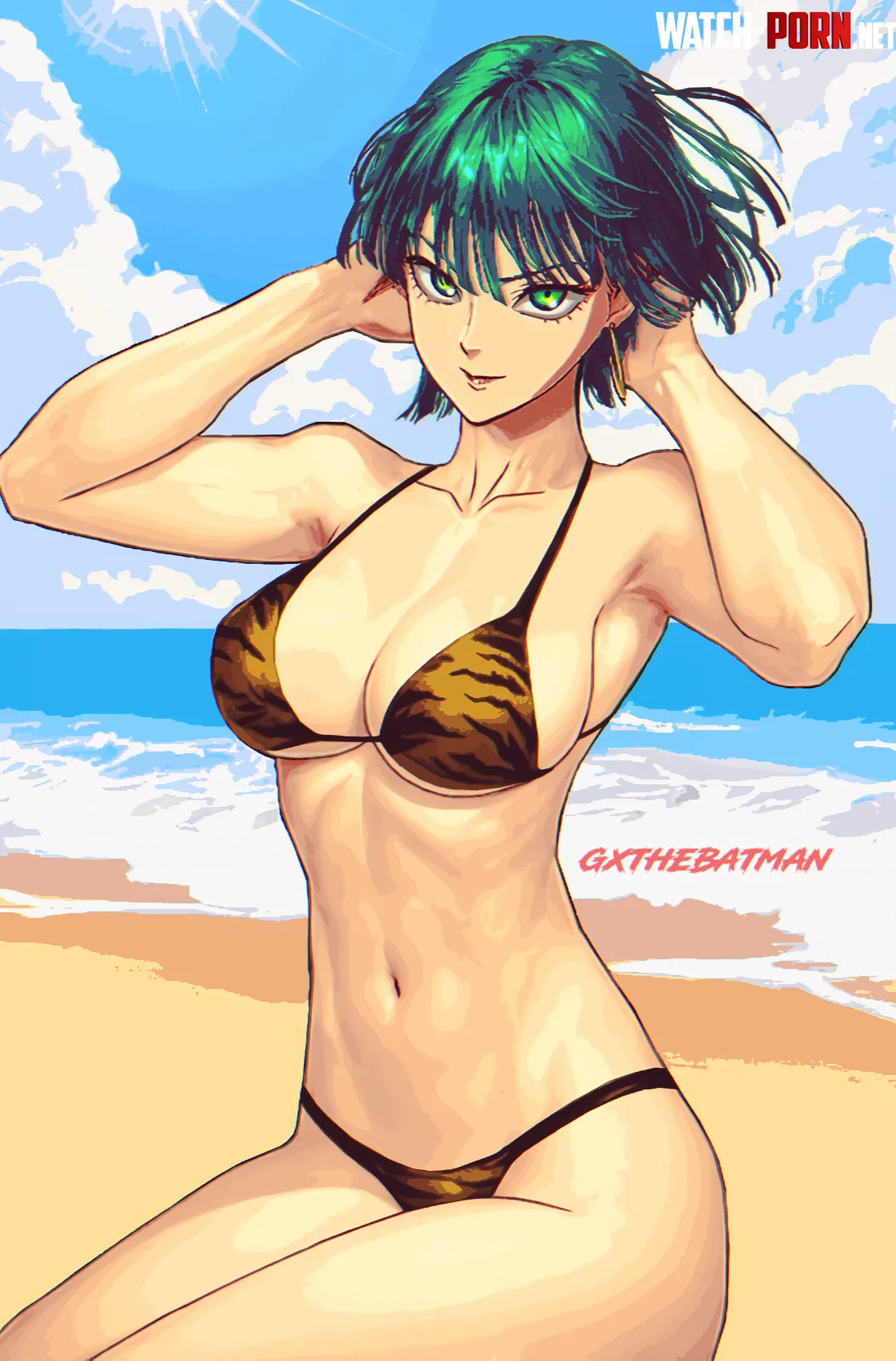 Fubuki in a Tiger Bikini One Punch Man by GxTheBatmanYouTube