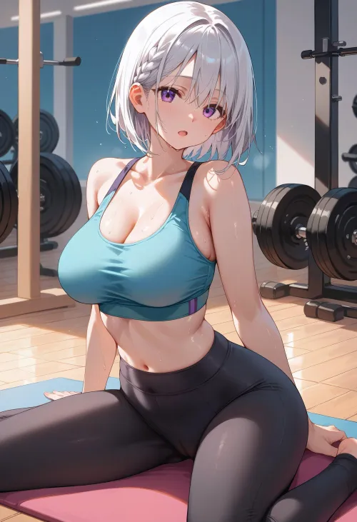 Thumbnail Daily Training Unveiled in the animemidriff World by CheetahSperm18