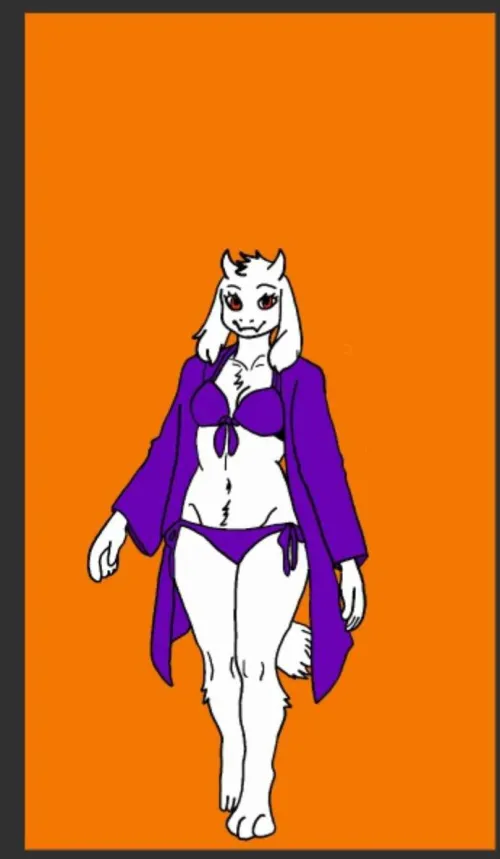 Thumbnail Exploring Gachafox's Toriel Illustration by Gachafoxythepirate