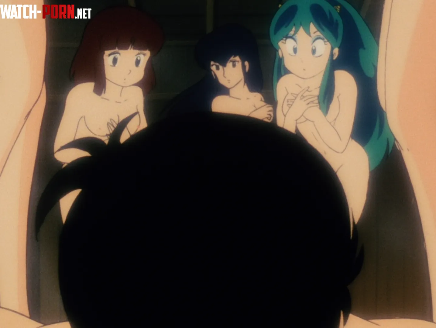 A slight peek on Shinobus boobs Urusei Yatsura by Marseloni