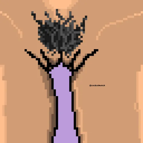 Thumbnail Pixelated Pussy Art Delight: The Second Pixel Art Creation by cuckedmunch