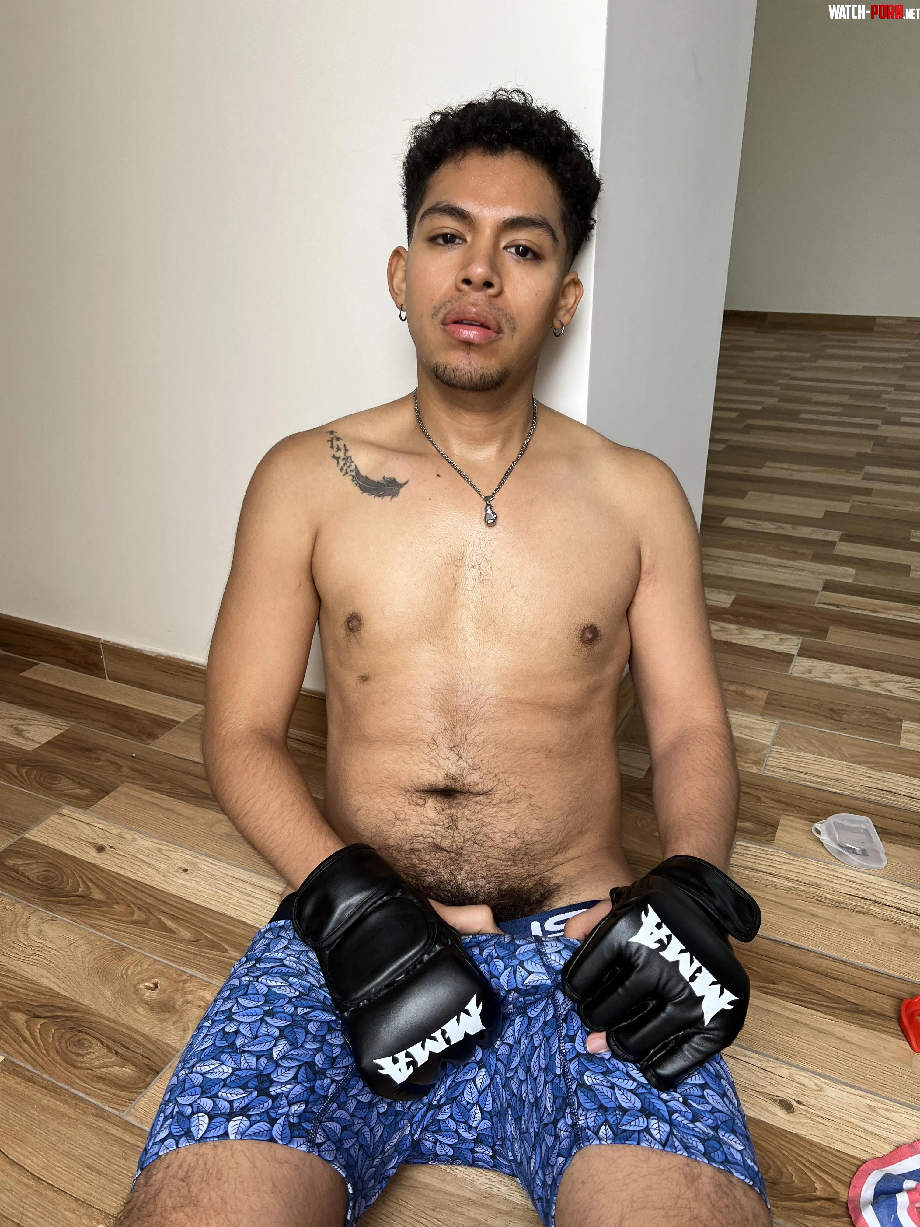 Do you want to sit on me Or do you prefer to suck it Haha this Mexican boxer is waiting for your answer  by gregorboxerthick