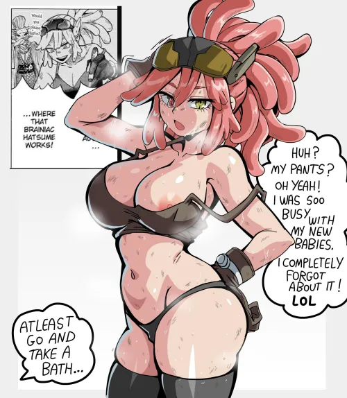 Thumbnail Hatsume's Lewd Antics Unveiled | BokuNoEroAcademia by a-random_alt