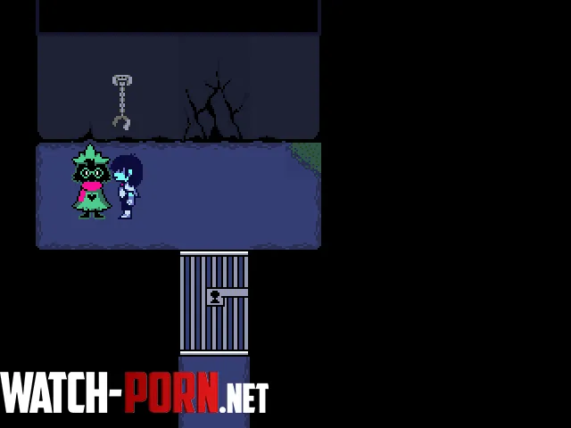 Request Kris and a female Ralsei fucking in a prison cell by TheLineShow