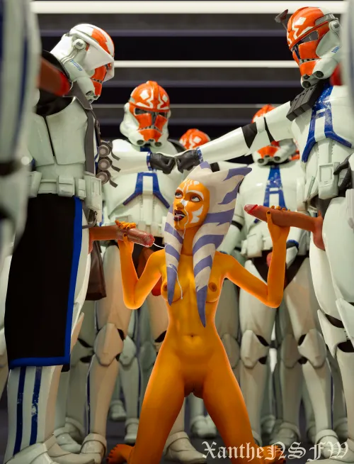 Thumbnail Join XantheNSFW in Ahsoka's Lesson on Authority and Leadership